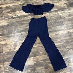 2 Piece Crop Top and Pants